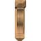 Ekena Millwork Funston Arts and Crafts Smooth Bracket w/ Offset Brace, Western Red Cedar, 5 1/2"W x 18"D x 22"H BKT0604X18X22FST03SWR - alternate 2